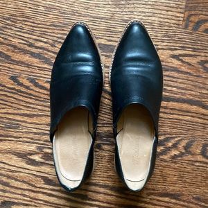 Madewell black slip ins